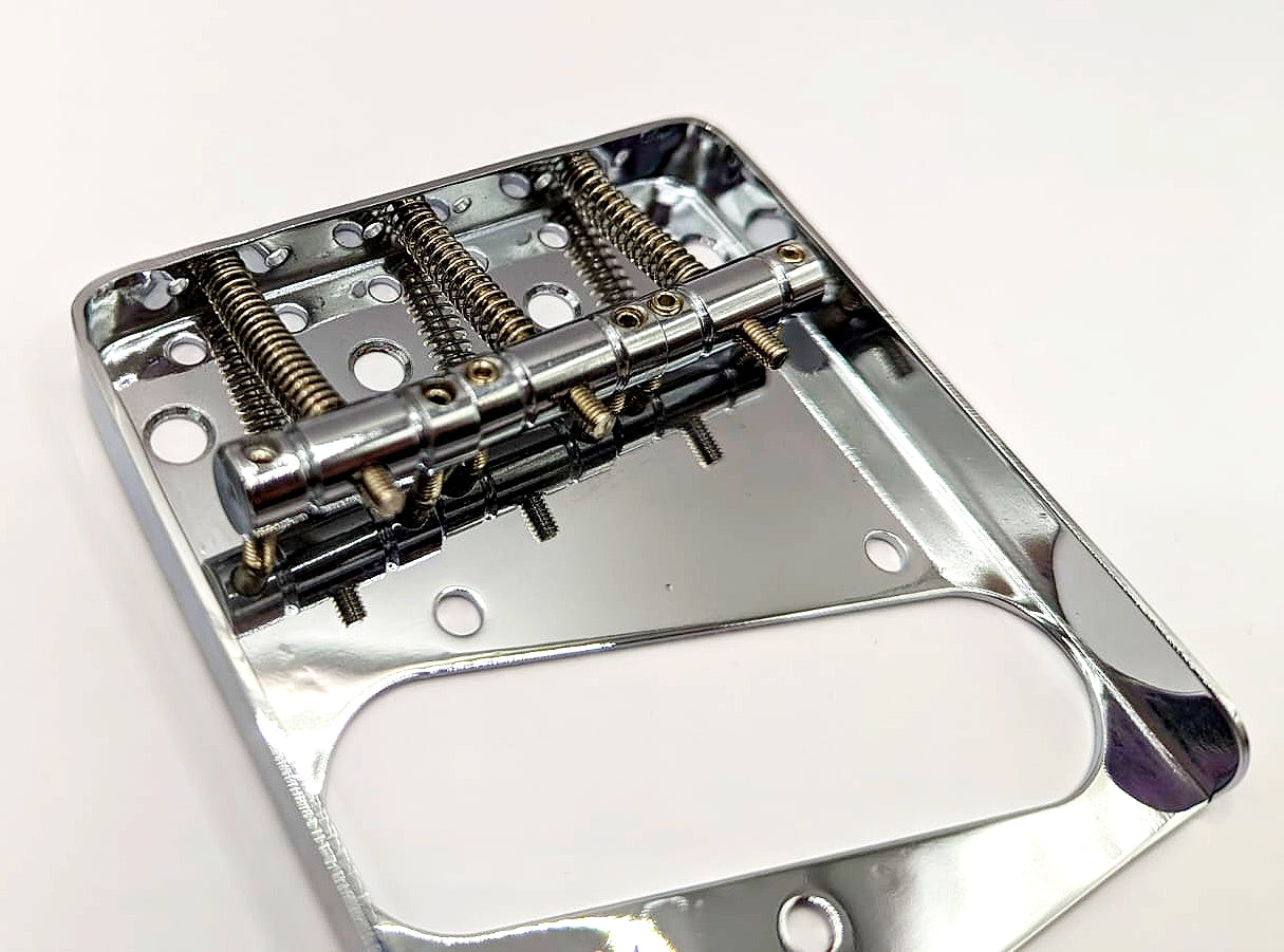 Telecaster guitar chrome single pickup guitar bridge