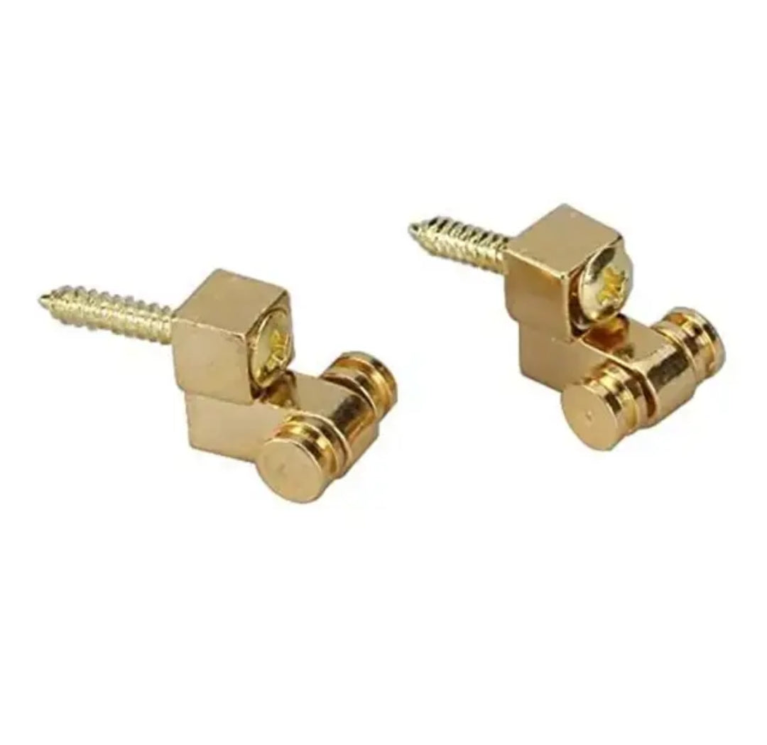 Gold Electric Guitar Roller String Retainer