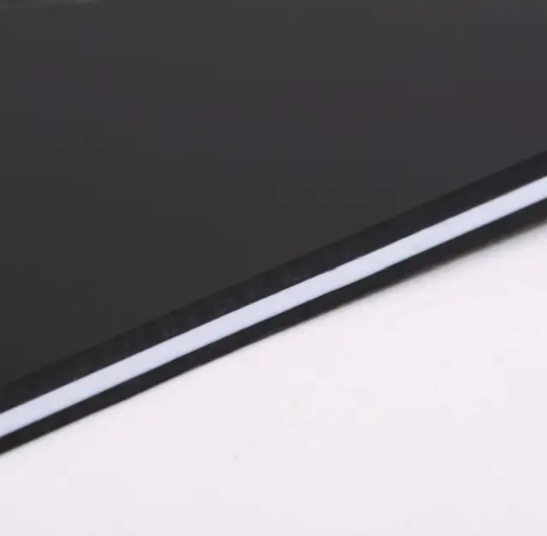 Stratocaster sss 3ply black guitar scratch plate pickguard