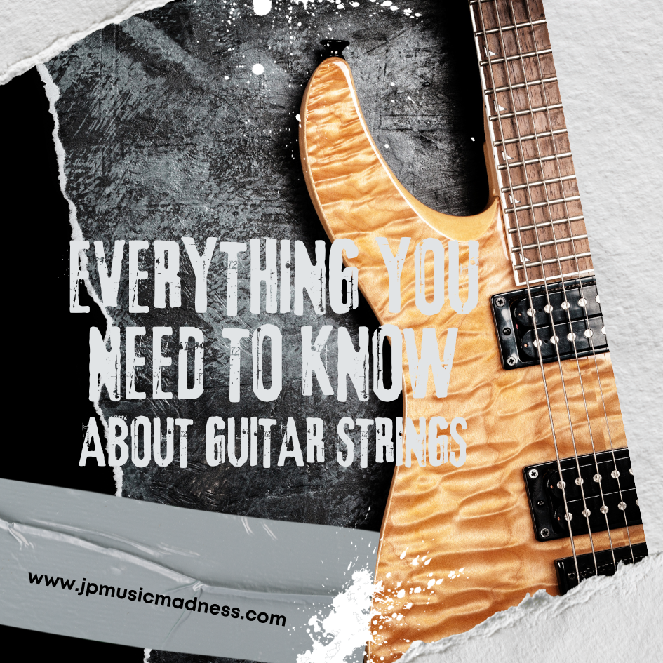 Choosing The Right Electric Guitar String: A Guide to Sizes – JP music ...