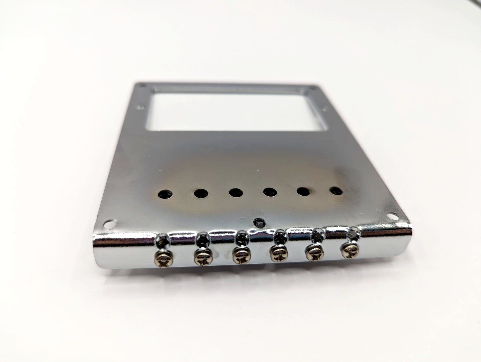 Chrome Telecaster humbucker bridge for electric guitar