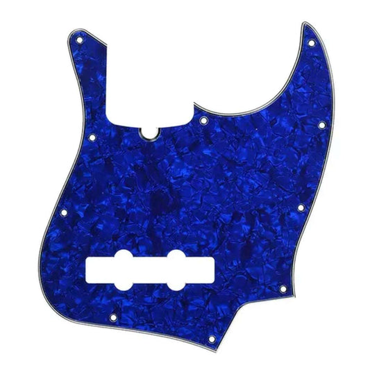 Jazz bass jb 4ply blue pearl scratch plate