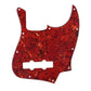 Jazz bass jb guitar 4ply red tortoise scratch plate