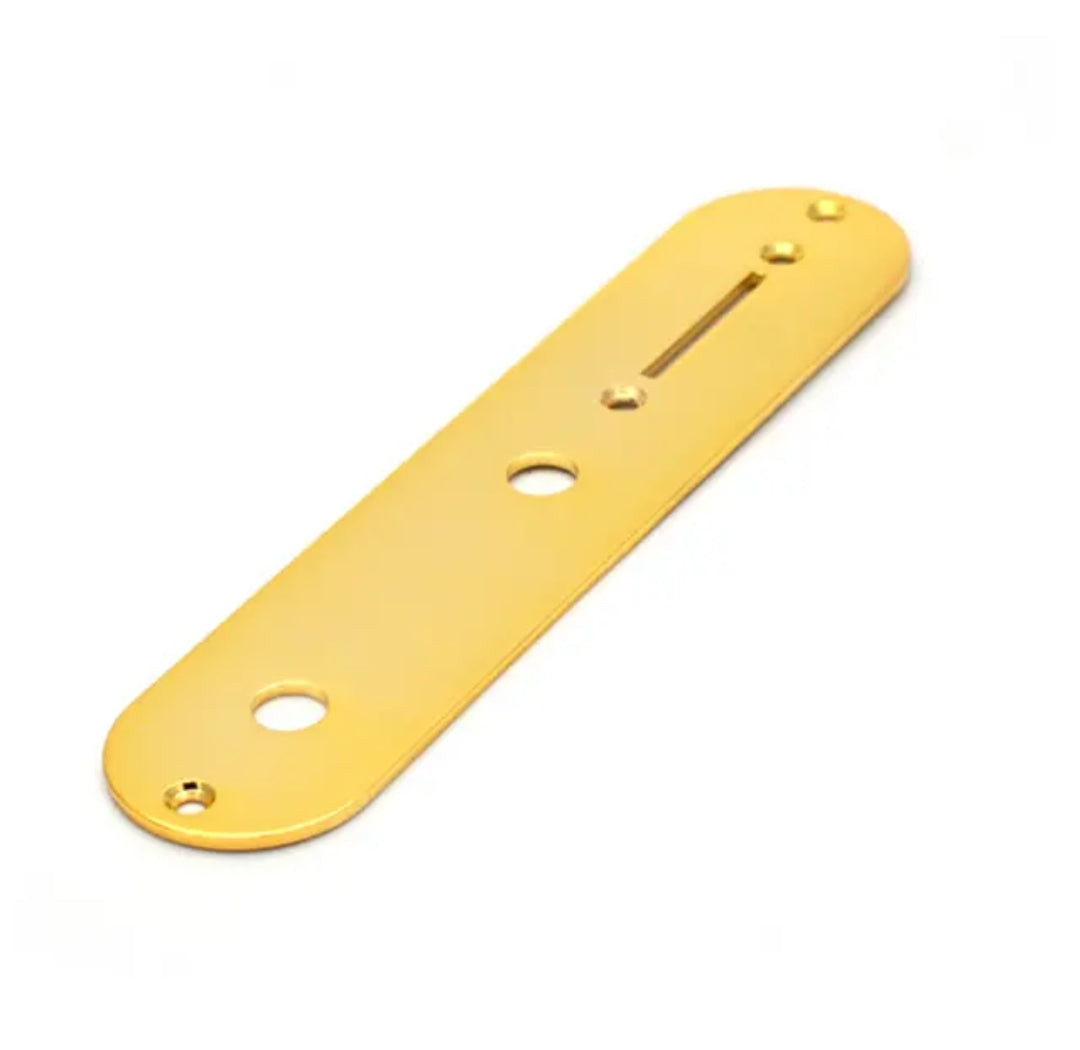 Telecaster electric guitar control plate