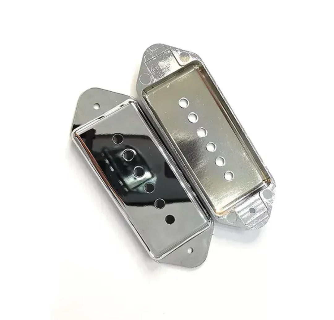 P90 guitar chrome plated pickup cover 50mm 52mm