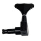 Black Bass Guitar Tuning Pegs In Black 2L2R