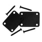 Black Neck Plate For Stratocaster And Telecaster Guitars