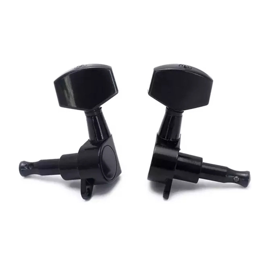 Les Paul Black Tuning Pegs For Electric Guitar 3L3R