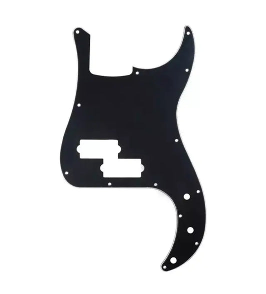 Precision bass guitar 3ply black scratch plate pickguard