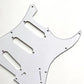Stratocaster sss 3ply white guitar scratch plate pickguard
