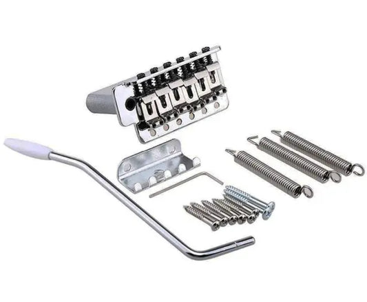 Stratocaster Tremolo Guitar Bridge In Chrome